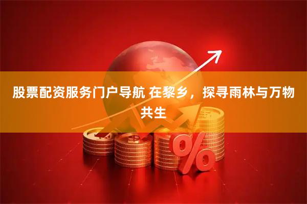 股票配资服务门户导航 在黎乡，探寻雨林与万物共生